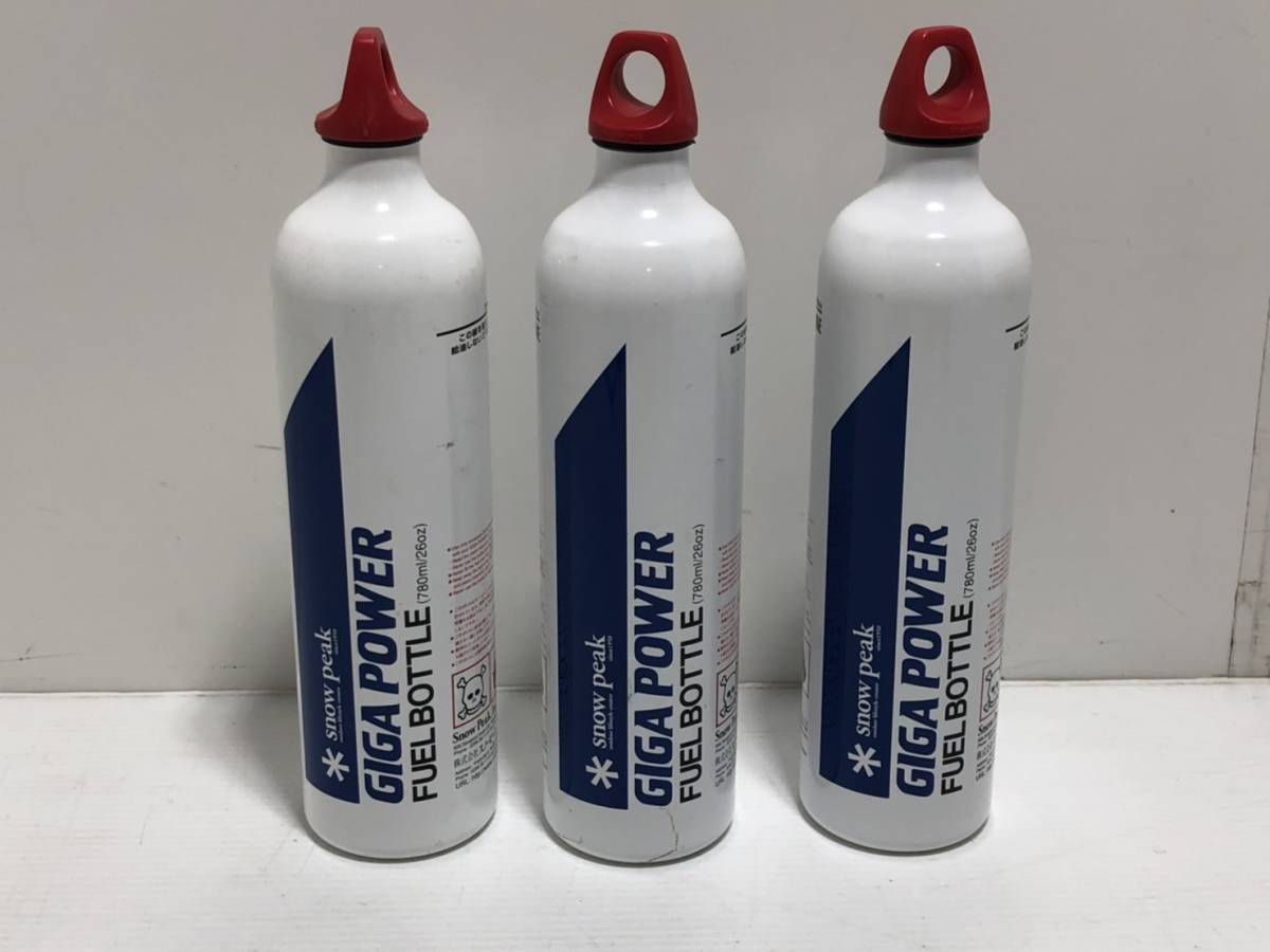 26013◇廃盤 希少 snow peak GIGA POWER FUEL BOTTLE スノーピーク