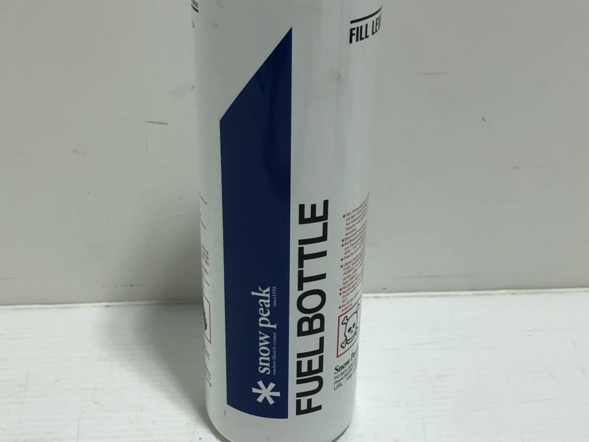 26013◇廃盤 希少 snow peak GIGA POWER FUEL BOTTLE スノーピーク