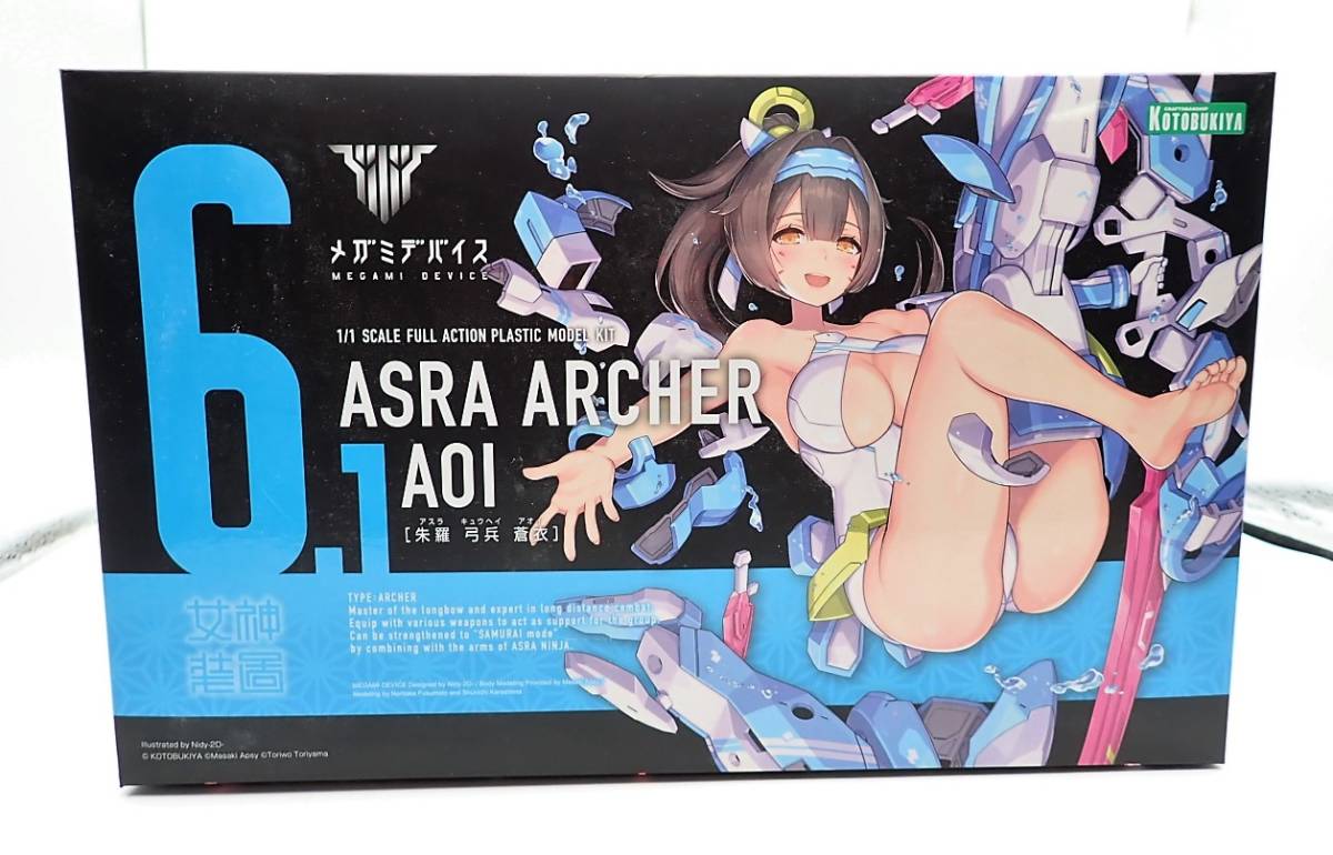 【新作，本物保証】 34 80/ 未組立 メガミデバイス 朱羅 弓兵 蒼衣 プラモデル コトブキヤ /0420(キャラクター)｜売買されたオークション情報、yahooの商品情報をアーカイブ公開 - オークファン その他