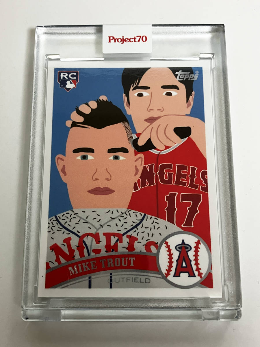 Mike Trout ／ マイク・トラウト】Topps Project 70 by Keith Shore 