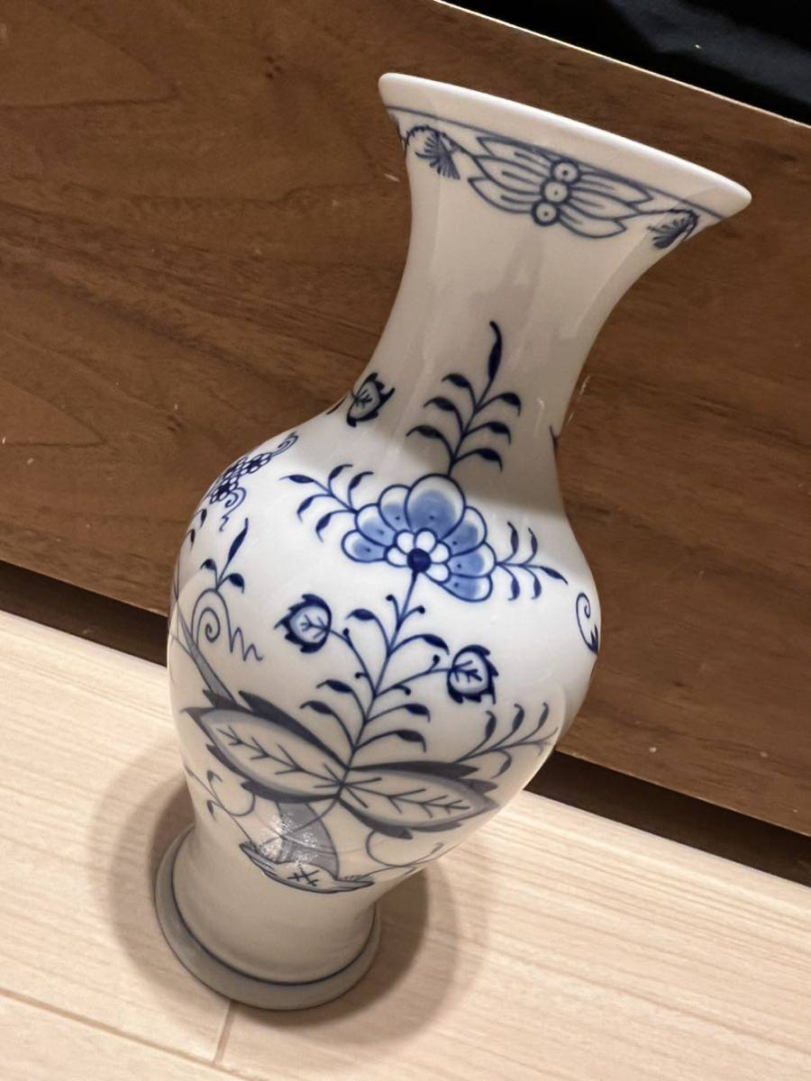 MEISSEN マイセン/ブルーオニオン/花瓶 花器 ブルーオニオン 花瓶