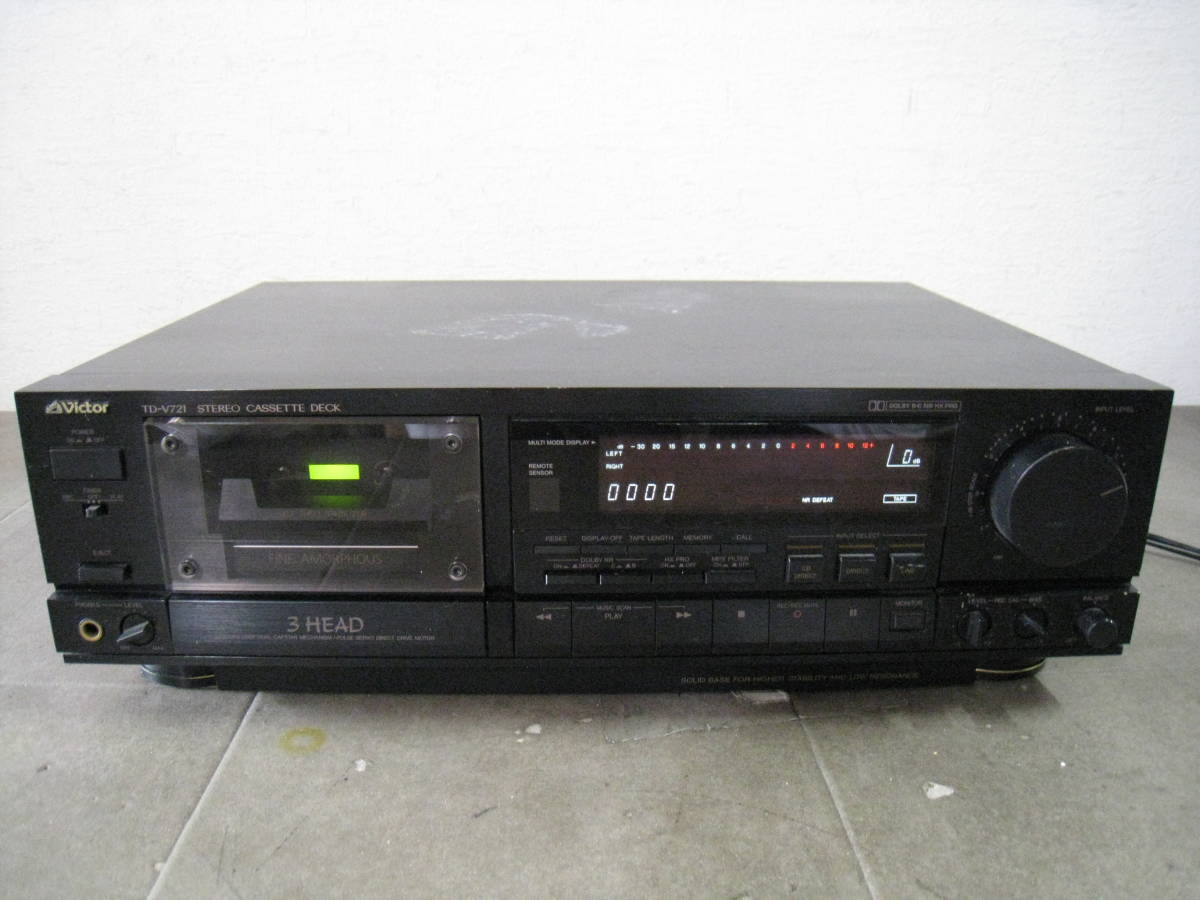 Victor ビクター 3HEADカセットデッキ TD-V721 Victor TD-V721