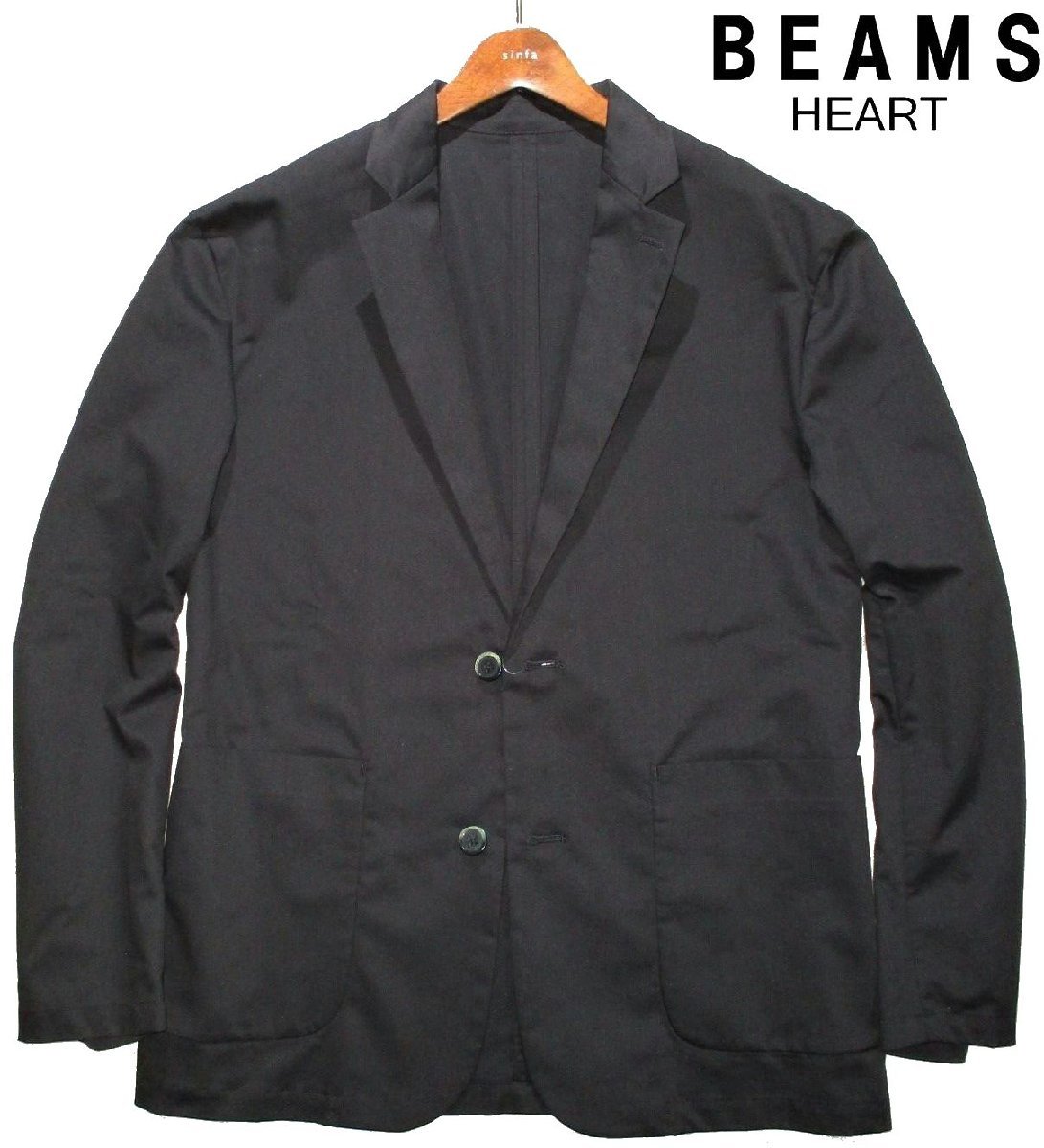 新品 春夏 L ▽ ビームス BEAMS HEART ▽ COOLMAX テーラード 