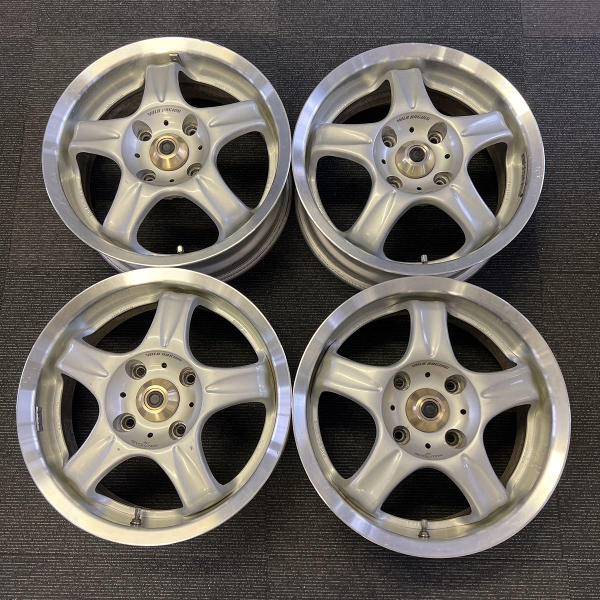 VOLK RACING 鍛造　15インチ6J+39 4H-114.3 4本セット