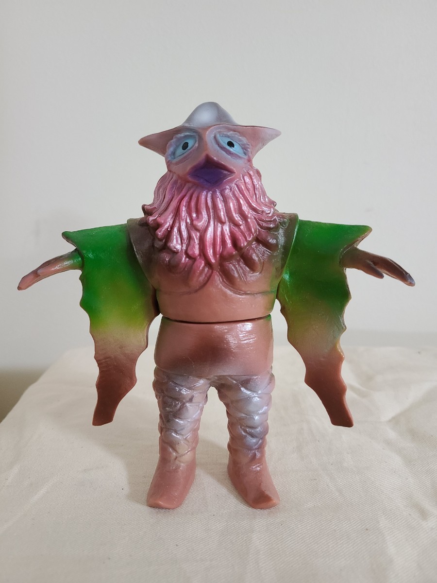ミラクル怪獣 ベアモデルソフビ ソフビ ベアモデル ミラクル星人 メディコム マーミット ブルマァク
