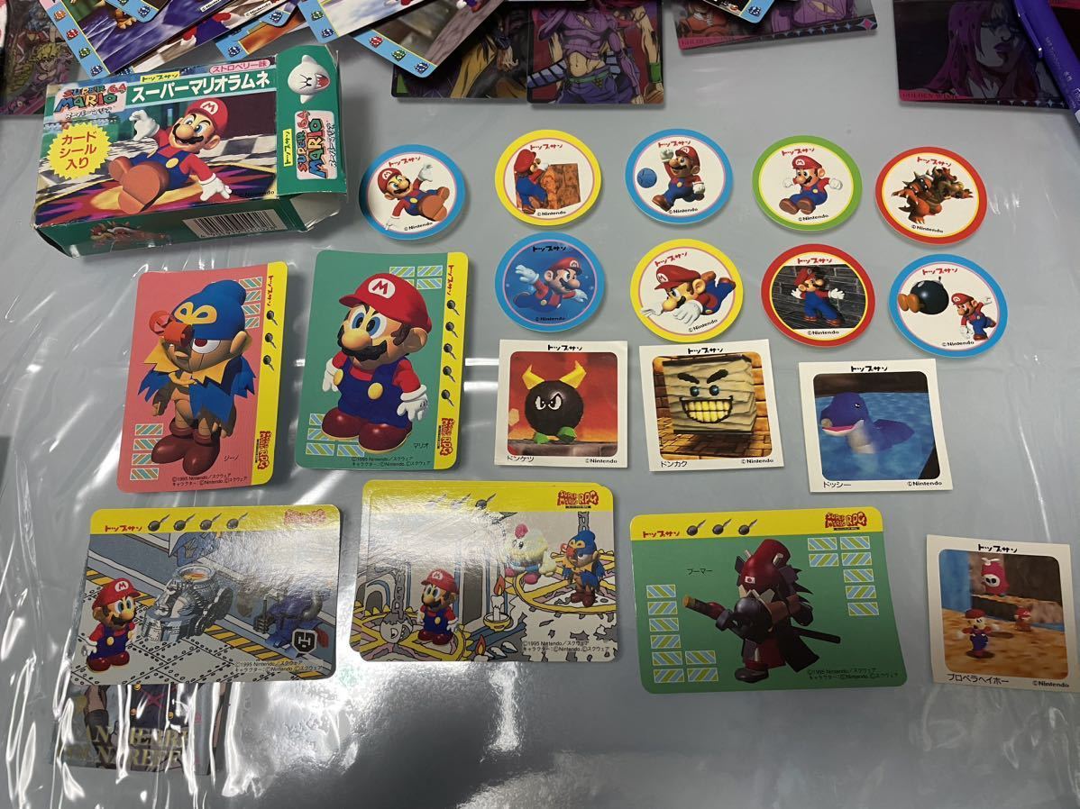 カードダス す当時物 スーパーマリオ64ラムネ食玩(スーパーマリオ