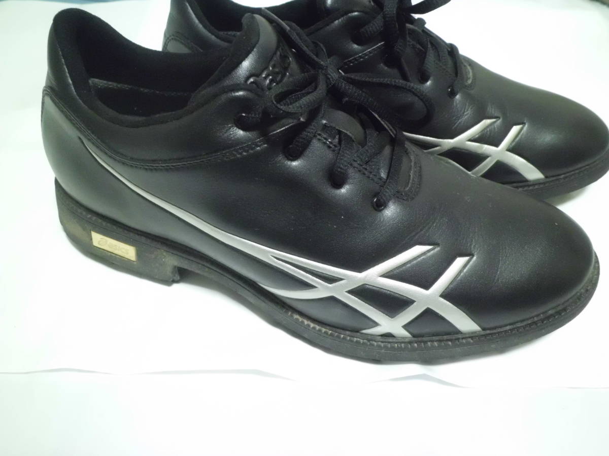 新品~3回使用 アシックスゴルフシューズ 25cm 送料780円~