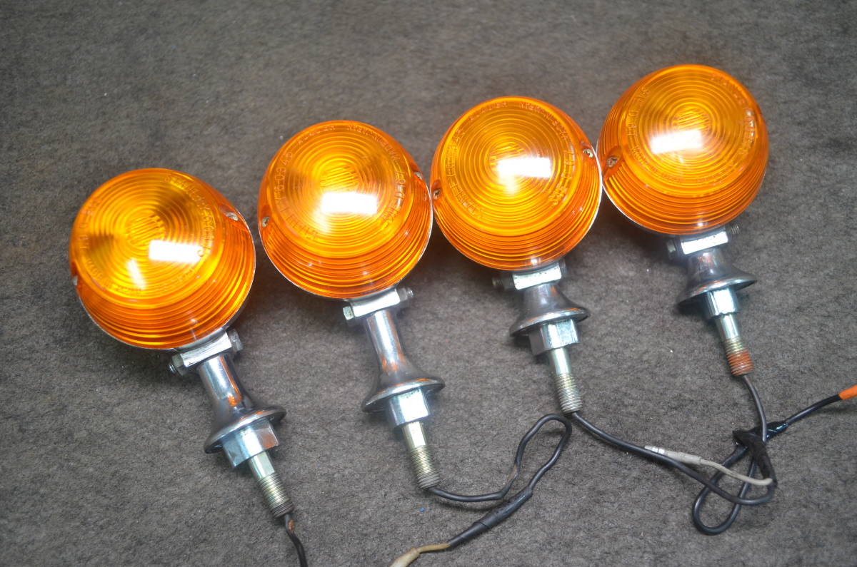 Y23-0410】カワサキZ1/Z2用 HONDAウインカーセット 中古品/Z1