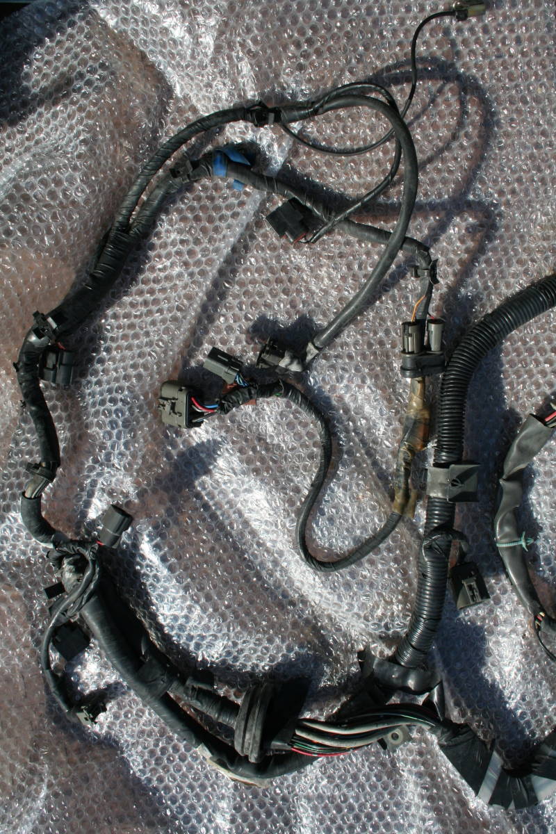 赤ヘッド SR20DET ターボ MT マニュアル エンジンハーネス 配線 S13
