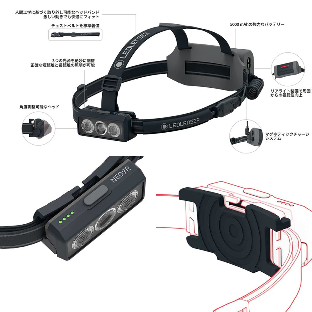 レッドレンザー LEDライト NEO9R NEO9R Ledlenser ｜トレイル