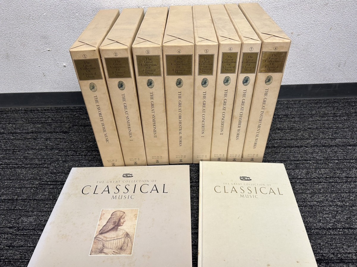 クラシック the great collection of classical music THE GREAT COLLECTION OF CLASSICAL MUSIC - メルカリ