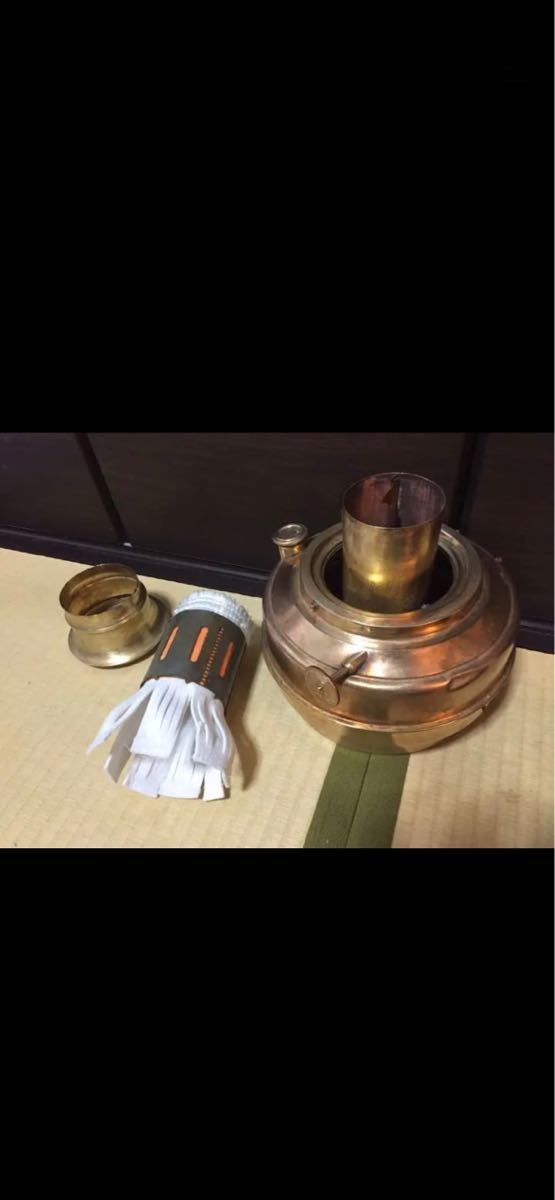 Ditmar Demon ブルーチビ真鍮タンク ヴィンテージストーブ Ditmar