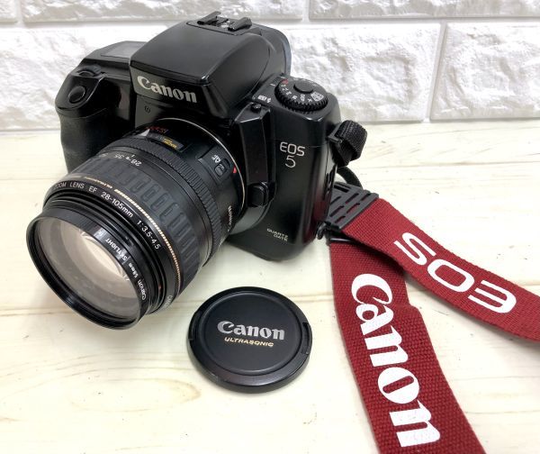 Canon EOS-1 一眼レフ フィルムカメラ ZOOM LENS EF 28-80mm 1：3.5