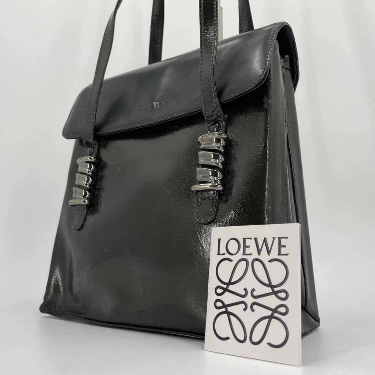 1円 【極稀品】LOEWE ロエベ ショルダー トートバッグ ベラスケス 