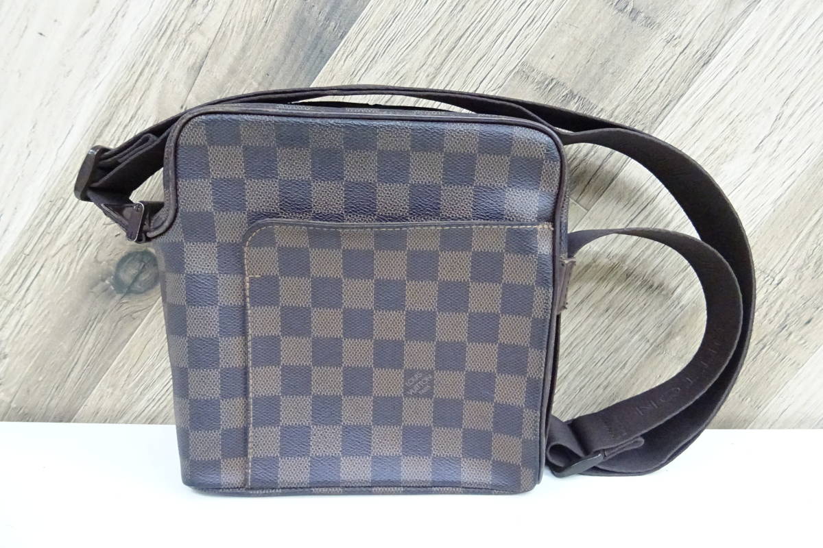 [M船橋04045TAAK] LOUIS VUITTON ルイヴィトン ダミエ オラフPM ショルダーバッグ
