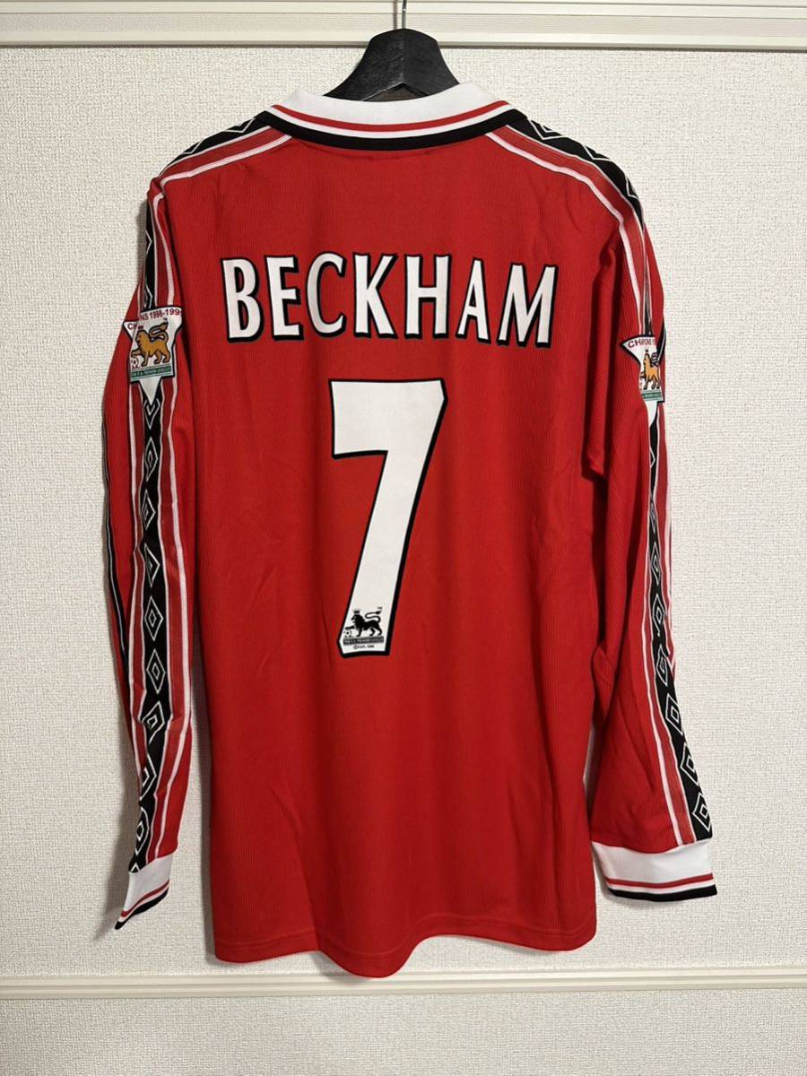 1999 マンチェスター・ユナイテッドFC ユニフォーム ベッカム CL Final 1999 マンチェスター・ユナイテッドFC ユニフォーム ベッカム CL Final