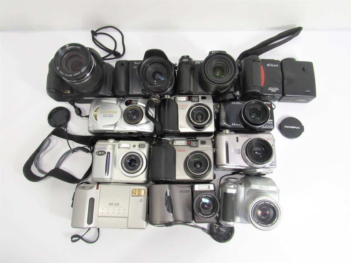 S-9816 デジタルカメラ 一眼 13点まとめ OLYMPUS FUJIFILM NIKON 他
