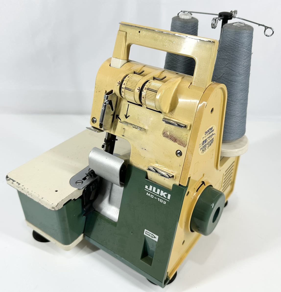【新作入荷，豊富な】 JUKI ジューキ MO-103 BABY lock ロックミシン 手芸 ハンドクラフト 洋裁 裁縫 昭和 レトロ ジャンク扱い(ジューキ)｜売買されたオークション情報、yahooの商品情報をアーカイブ公開 - オークファン ジューキ