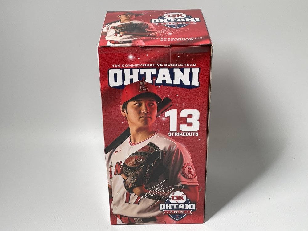 ☆ ボブルヘッド 大谷翔平選手 エンゼルス 13K Strikeouts 2023 4/8