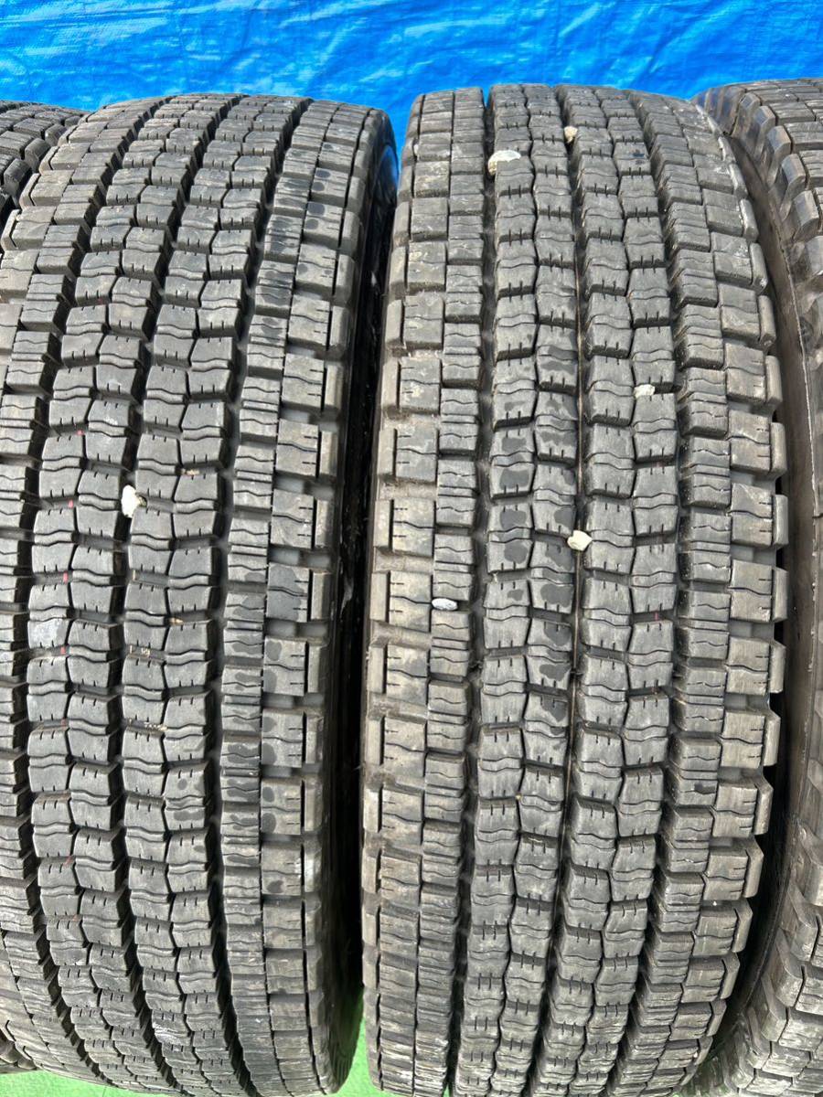 225/90R17.5 127/125L ダンロップSP001 スタッドレスタイヤ6本 13 