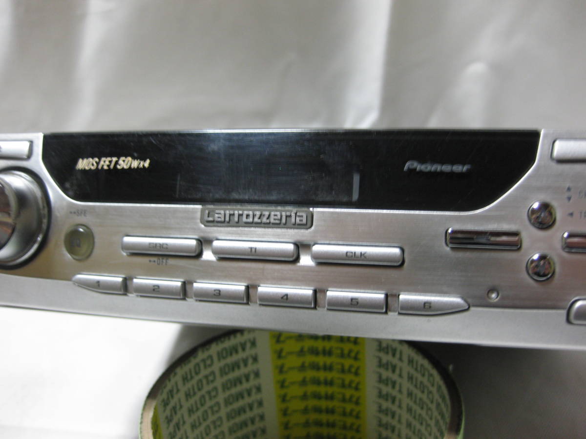 K-1693 Carrozzeria カロッツェリア MEH-P717 1Dサイズ MDデッキ 故障