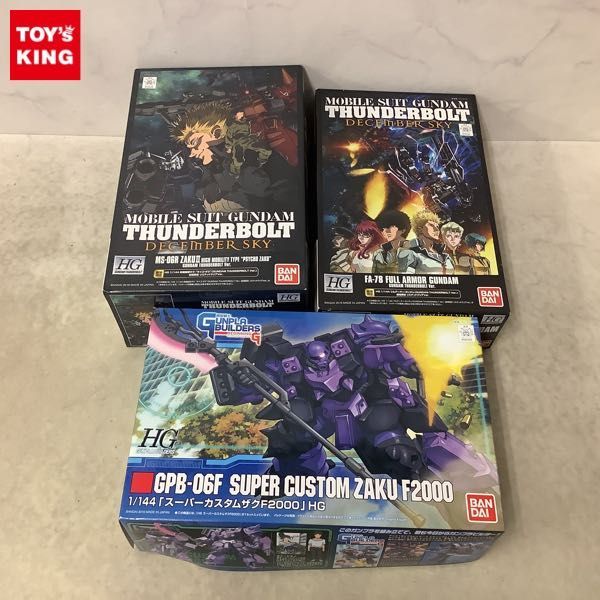 1円〜 HG 1/144 フルアーマーガンダム GUNDAM THUNDERBOLT Ver. 劇場限定 リミテッドクリアVer. 等