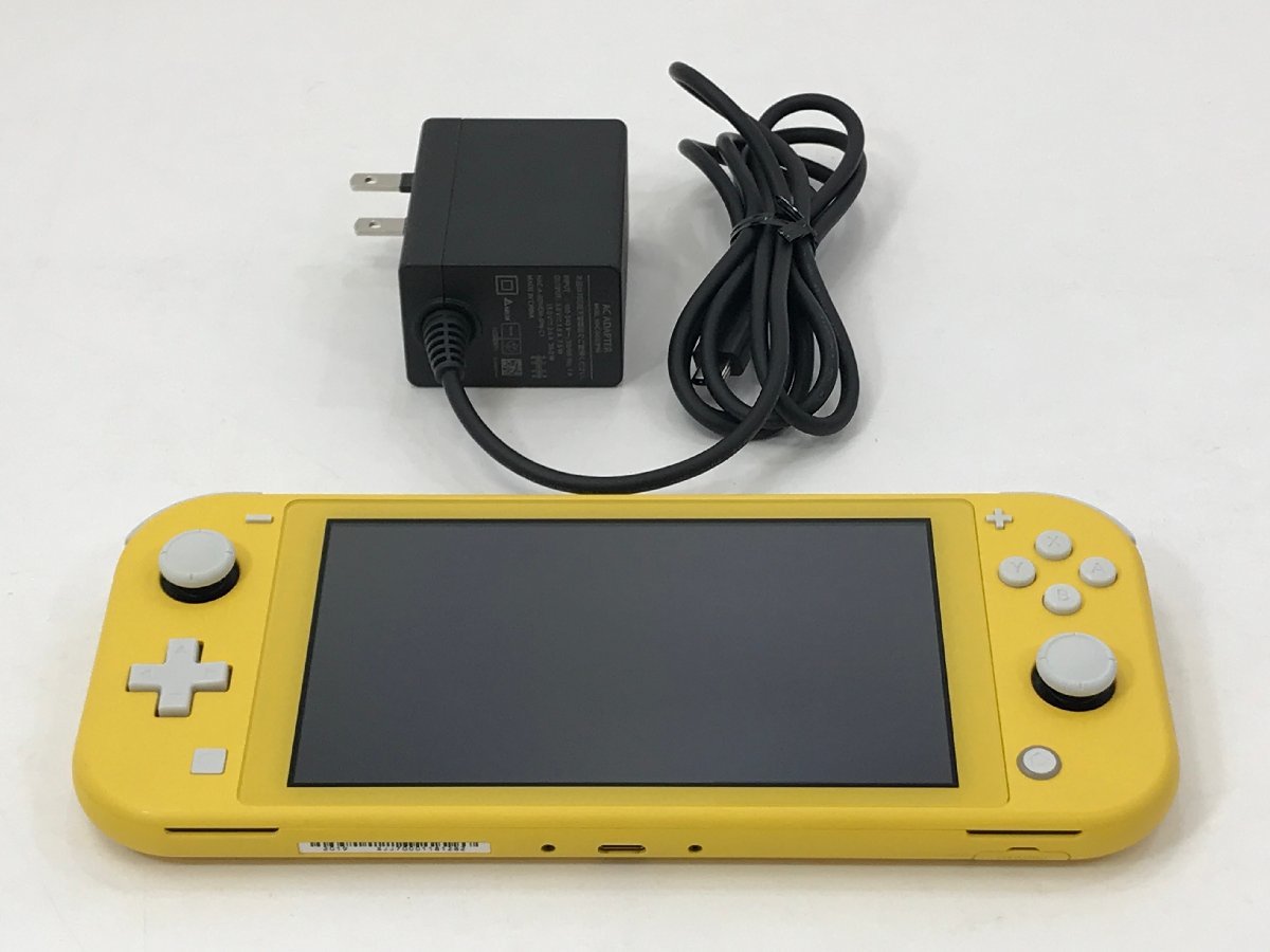 TAG・現状品】☆1円～ ☆Nintendo Switch Lite イエロー☆本体と