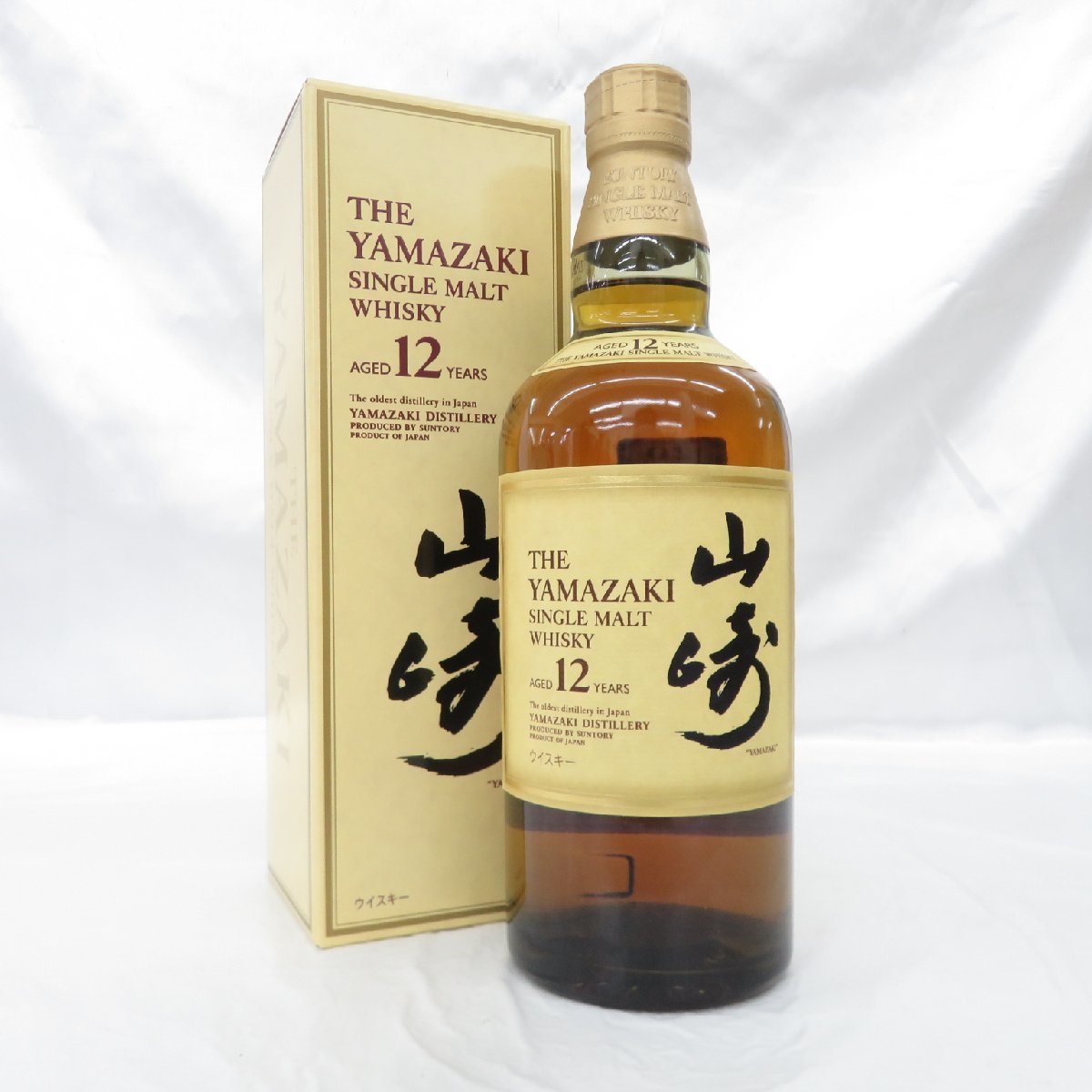 未開栓】SUNTORY サントリー 山崎 12年 シングルモルト 旧 ウイスキー