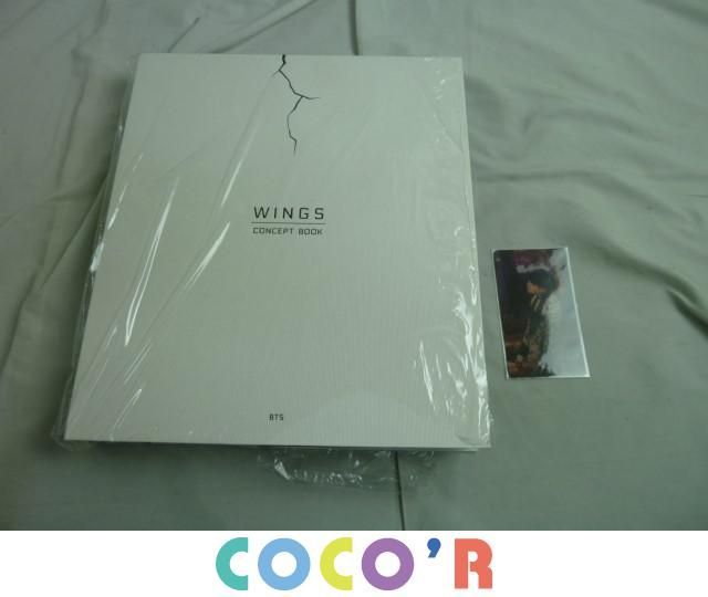 同梱可】中古品 韓流 防弾少年団 BTS WINGS CONCEPT BOOK コンセプト