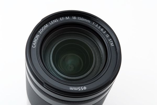 【品質保証，送料無料】 #12829★極上美品★ Canon キヤノン EF-M 18-150mm F3.5-6.3 IS STM