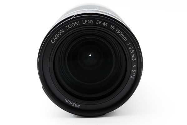 【品質保証，送料無料】 #12829★極上美品★ Canon キヤノン EF-M 18-150mm F3.5-6.3 IS STM