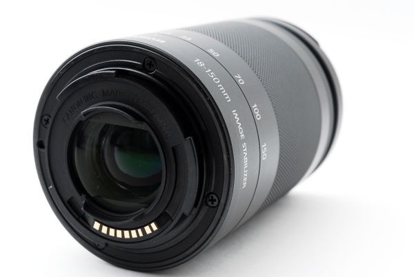 【品質保証，送料無料】 #12829★極上美品★ Canon キヤノン EF-M 18-150mm F3.5-6.3 IS STM