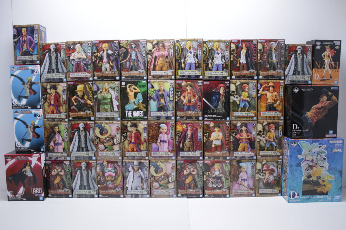 192【未開封】【1円～】ワンピースフィギュアまとめ売り☆大量 一番 
