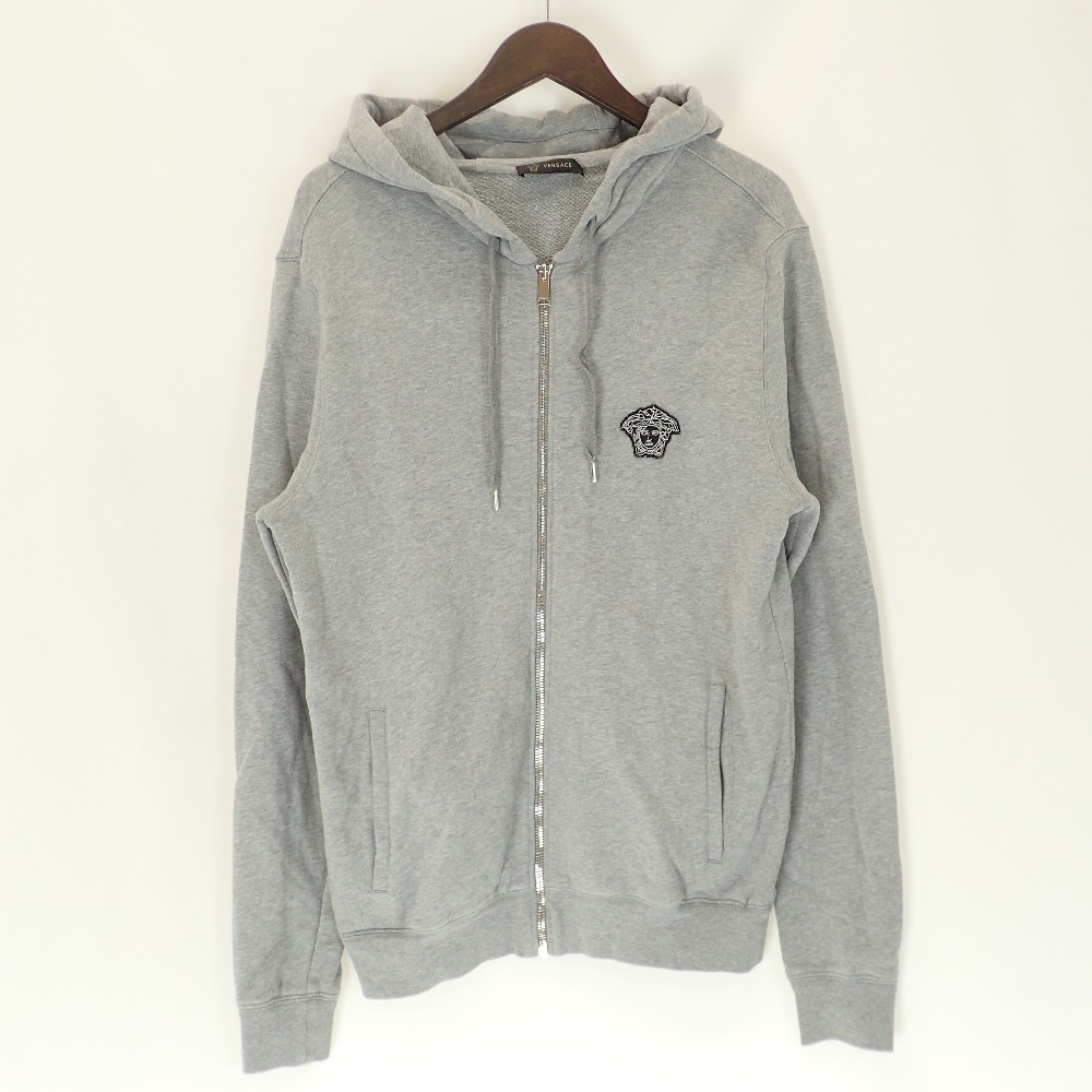 国内正規/ Versace ヴェルサーチ A81926S メデューサワッペン ジップ