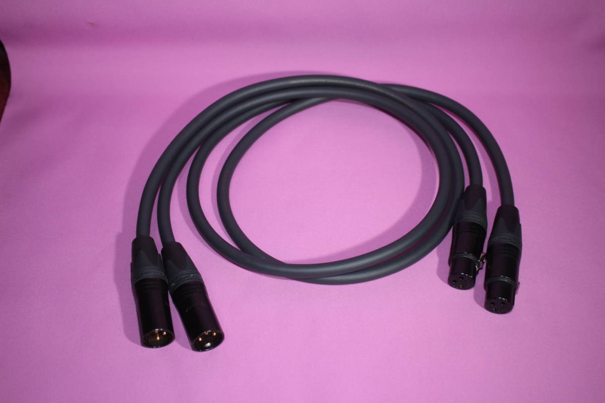 ZAOLLA Ultra-Pure Solid-Silver Series 「XLRケーブル」0.9Mペア