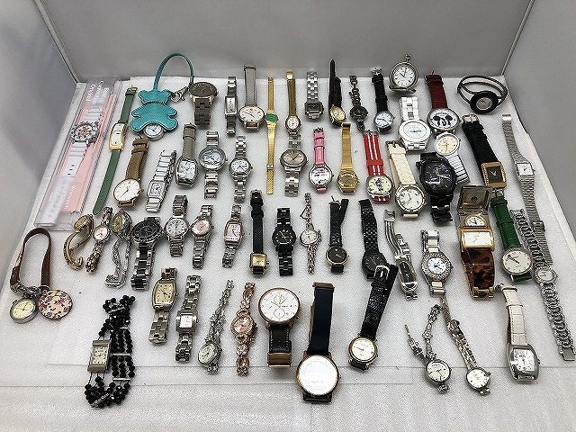 1円スタート】 【破損有り】 レディース 腕時計 ジャンク品 60点