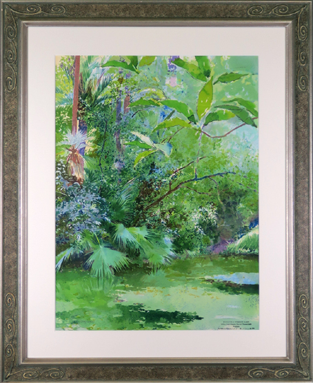 リャド（アルファビアの蔭）シルクスクリーン 真作保証 Acre