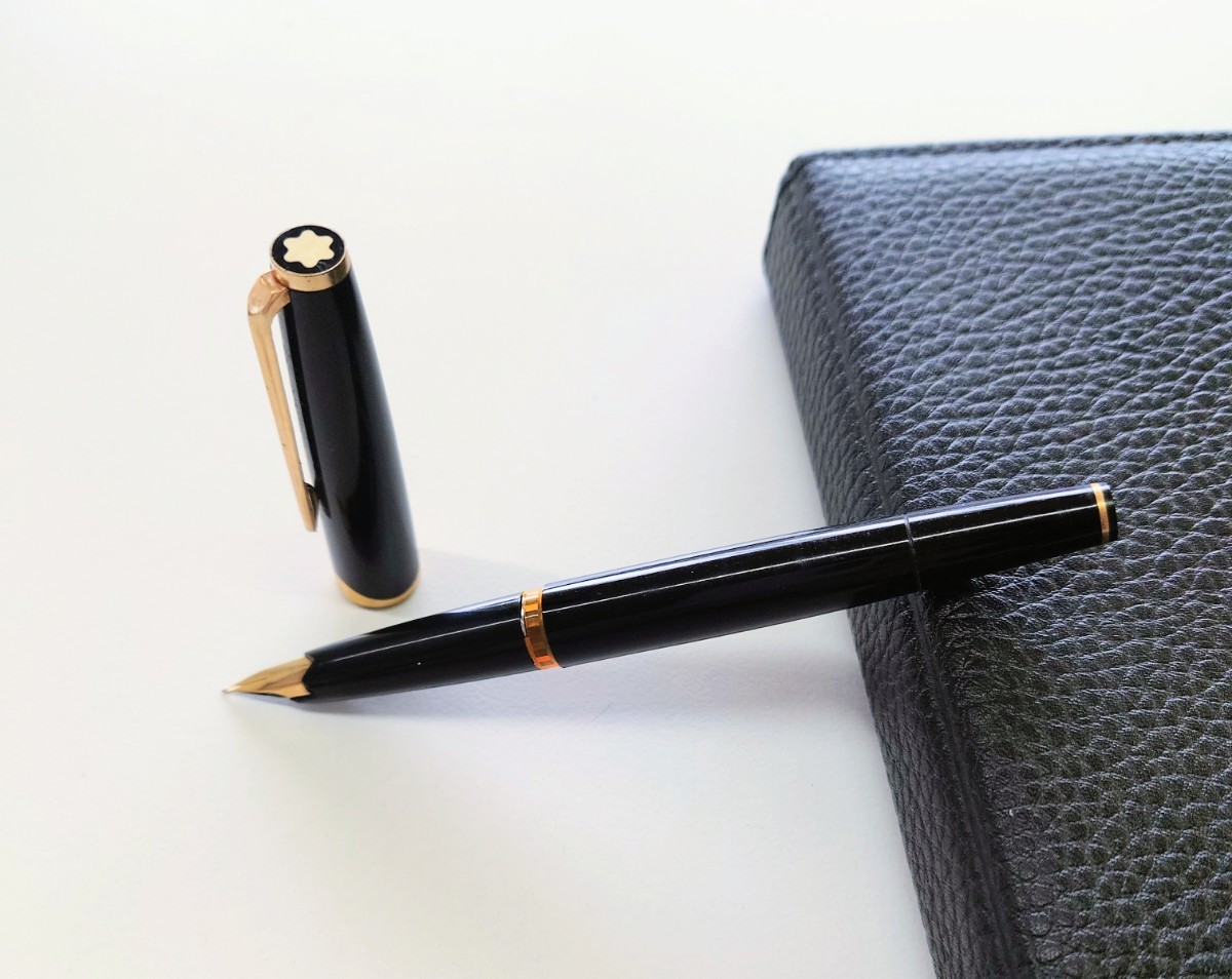 モンブラン MONTBLANC 万年筆 0 マイスターシュテュック 18金 1 ペン先 