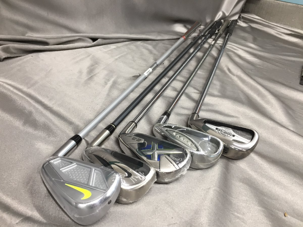 27-809 ★AQ　未使用品　ゴルフ ゴルフ用品 ゴルフグッズ ゴルフクラブ 色々まとめ売り NIKE STEELHEAD Callawayなど