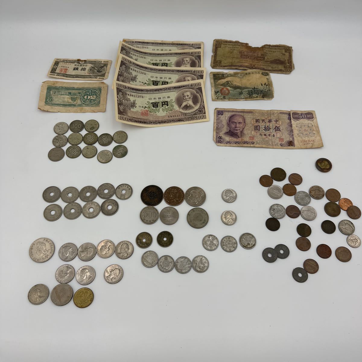 中国 硬貨 韓国 おまとめ 香港 古銭 大量 貨幣 外国銭 外国紙幣 外国 