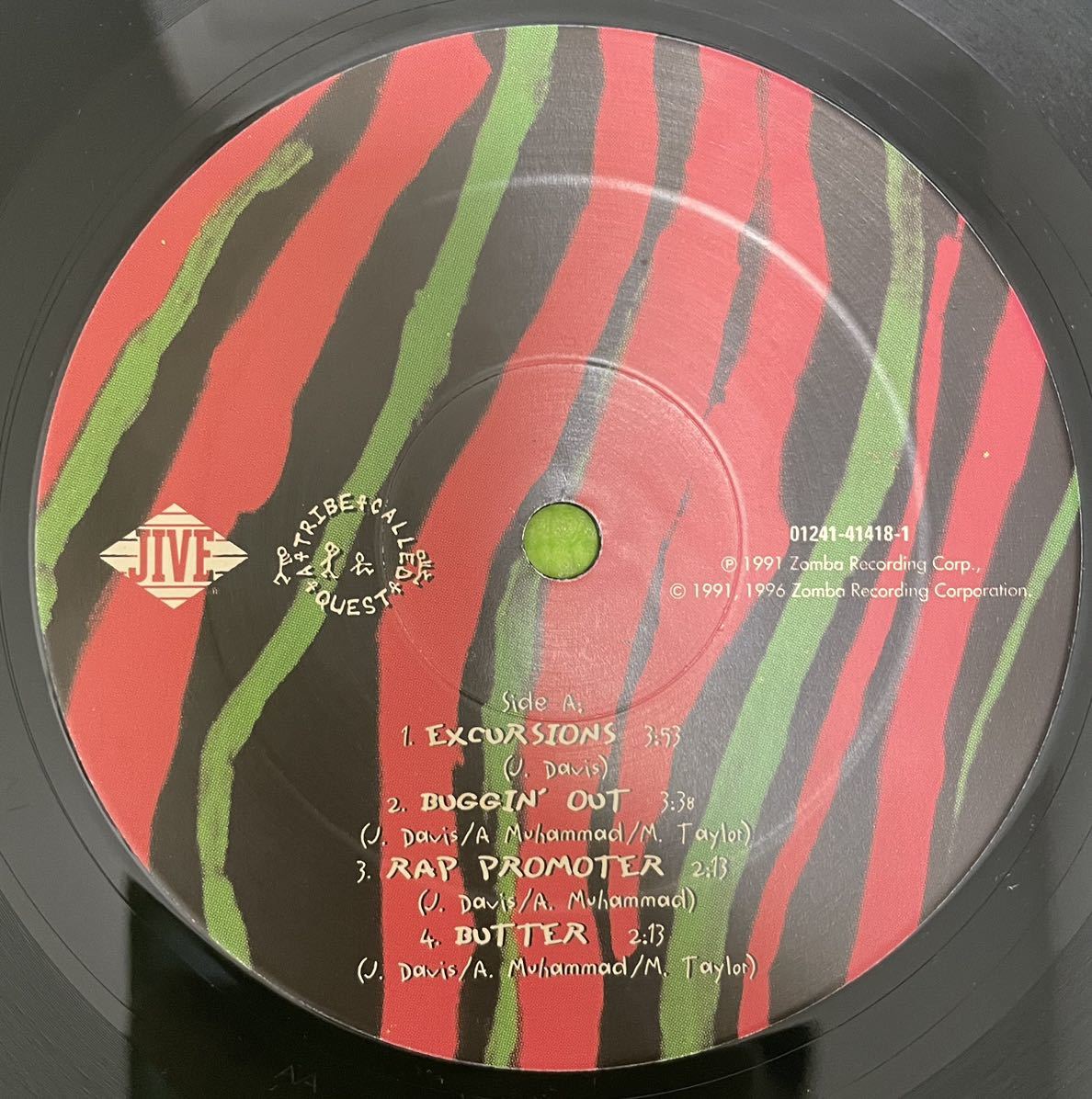 A TRIBE CALLED QUEST「The Low End〜」レコード2枚 HIPHOP Record ヒップホップ レコード A Tribe Called Quest The Low