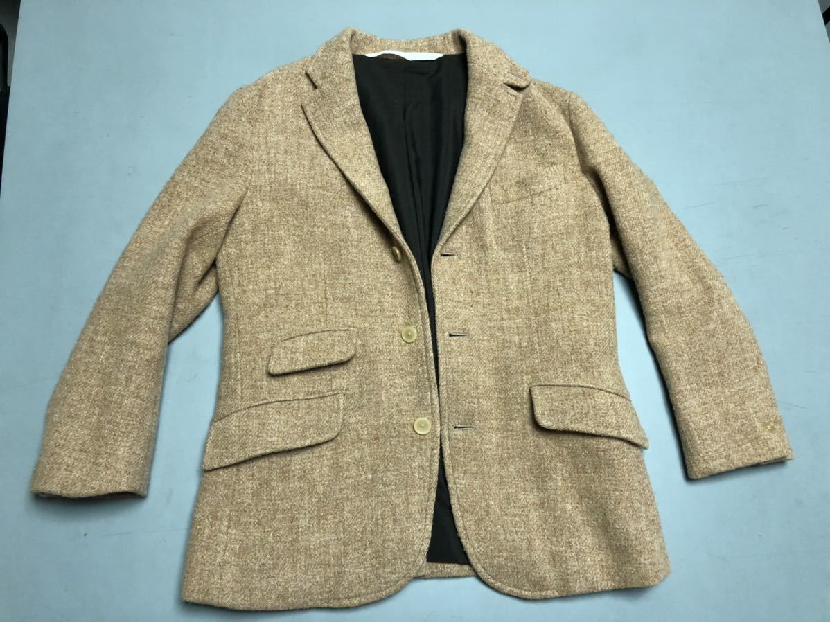 ハリスツイード×エディフィスHARRIS TWEEDウールジャケット - EDIFICE 