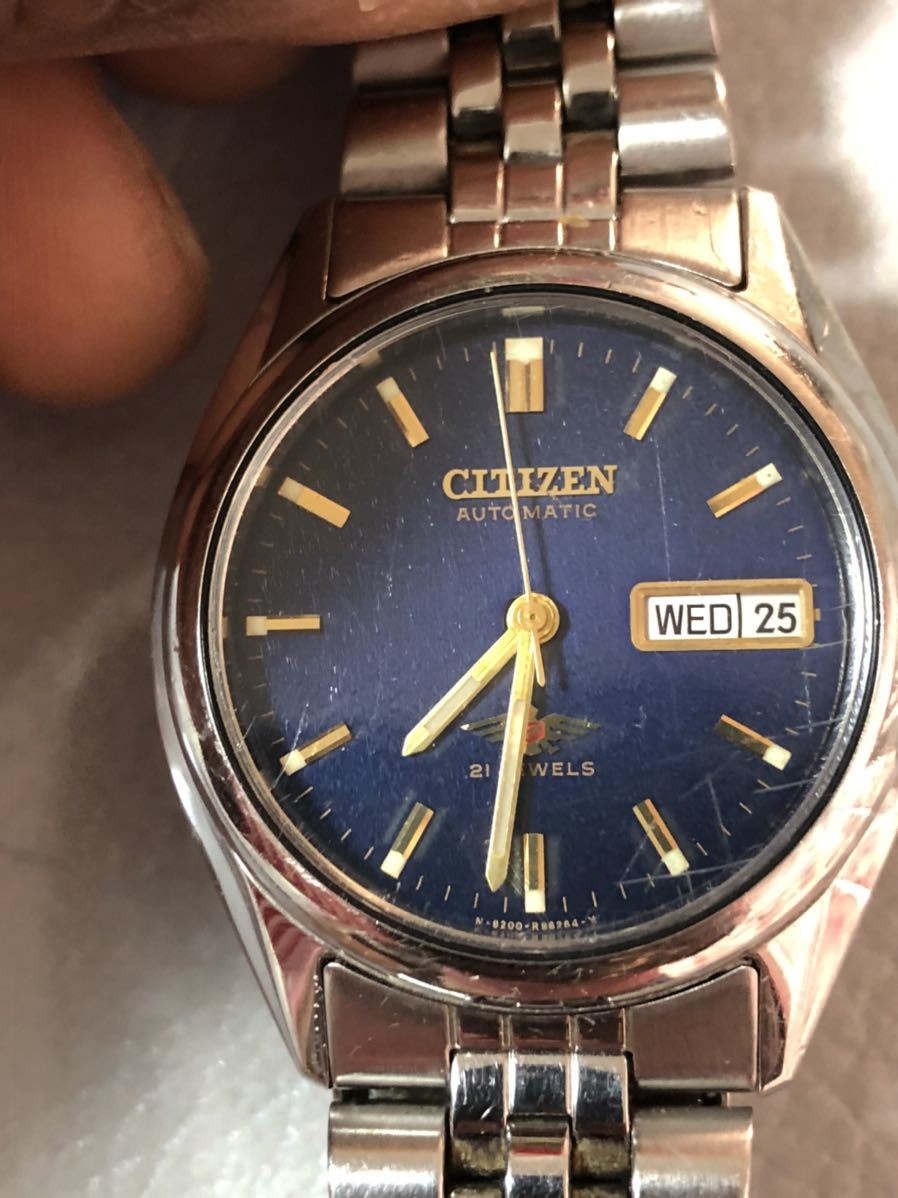 CITIZEN シチズン自動巻 AUTOMATIC メンズ腕時計 【公式通販】