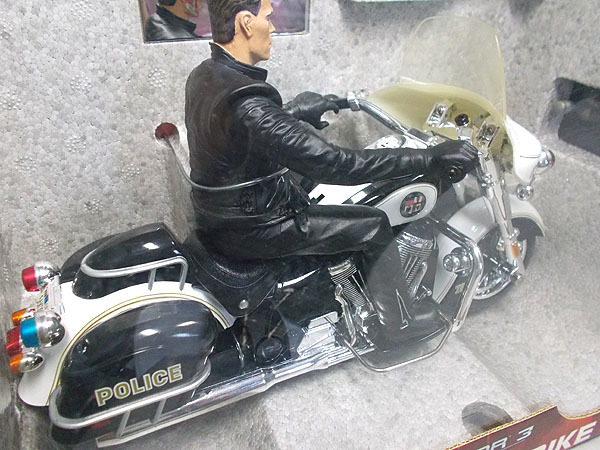 未使用【ターミネーター3 T-850＆ポリスバイク 1/10 R/C】ミニバイク