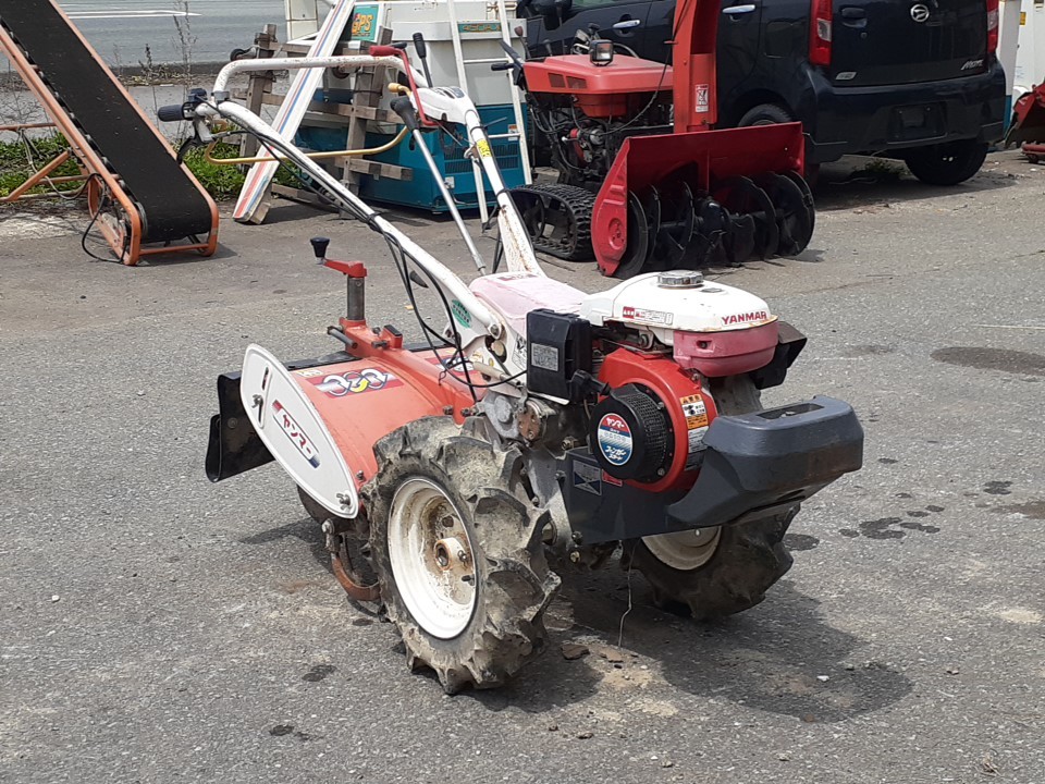 秋田発 ヤンマー 耕運機 DK6 デカポチ リコイル 始動確認OK 売切!!