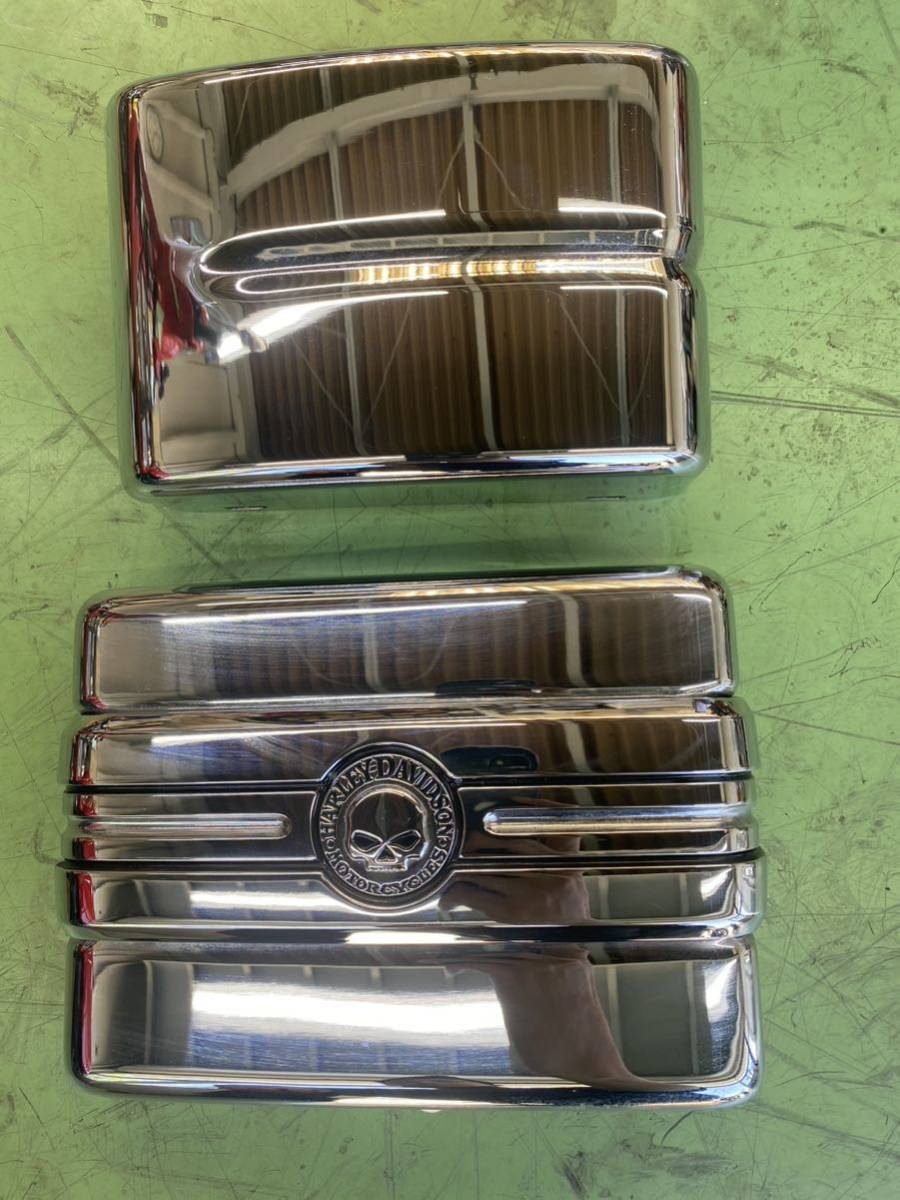 FXDF1580から取り外し　メッキサイドカバー