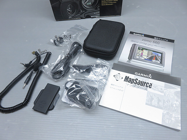☆ハーレー 純正 FL エレクトラグライド PA863-1004IY GARMIN zumo 660 ナビの付属品のみ。本体なし 230403DK0087