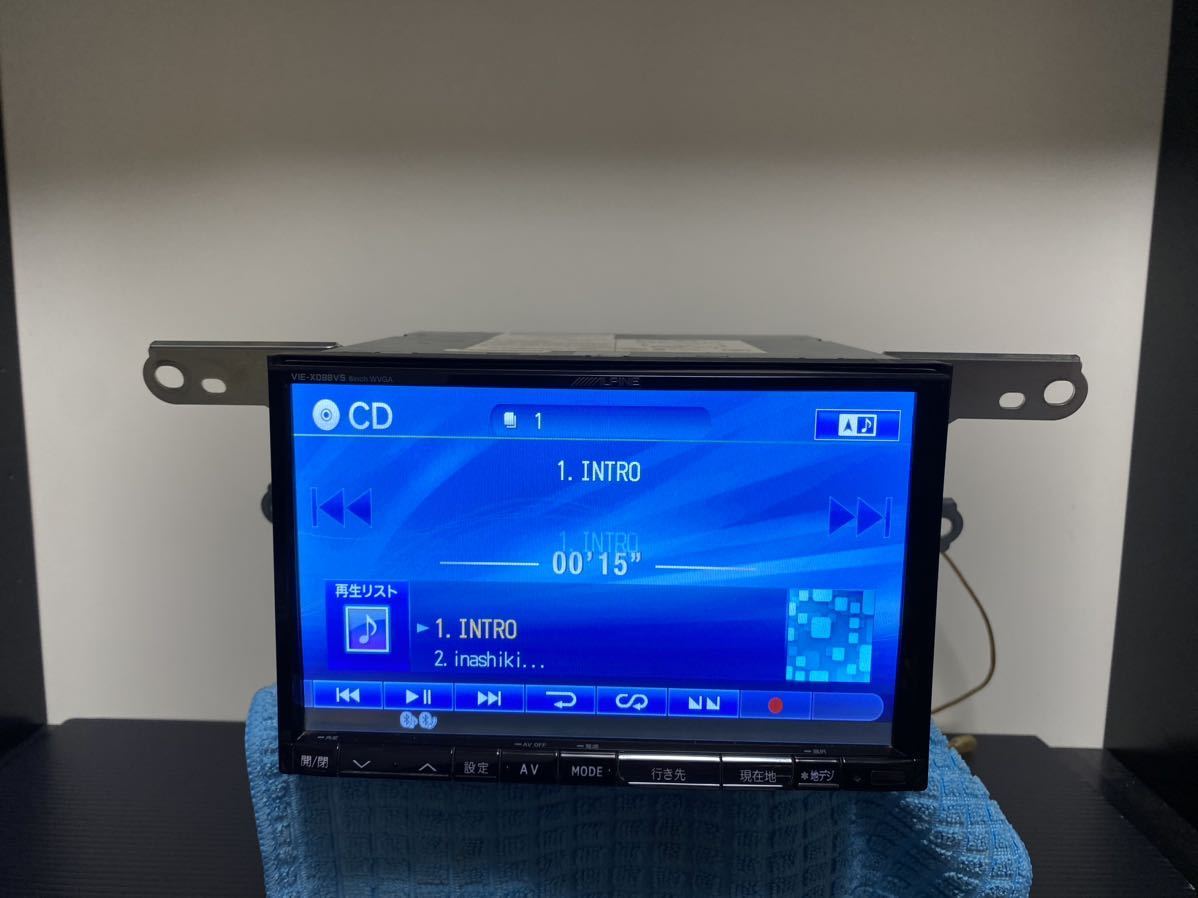 作動確認済！アルパインビックX/8インチ/HDDナビ/8インチ/VIE-X088VS