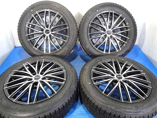 福島発】195/60R17 17x7J +38 5穴 114.3【ANEVIAS】未使用タイヤ付き 
