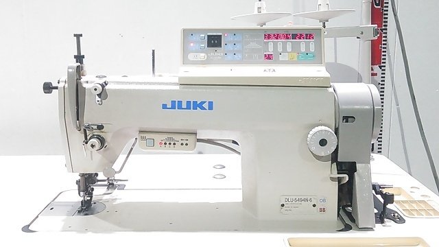 JUKI ジューキ 工業用ミシン DLU-5494N-6 一本針本縫い糸切りミシン 三 
